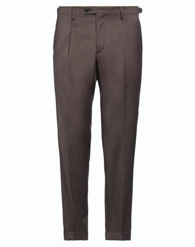 Michael Coal Man Pants Dark brown Virgin Wool Cover