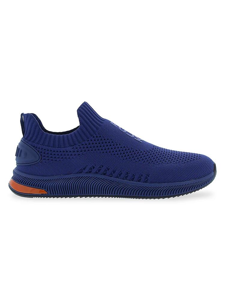 French Connection Men's Mesh Sock Sneakers - Blue Cover