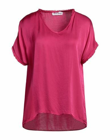 Brand Unique Woman Top Fuchsia Viscose Cover