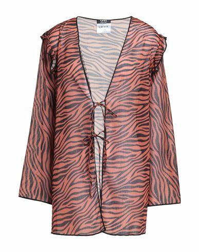 Smmr Woman Cover-up Rust Polyester Cover