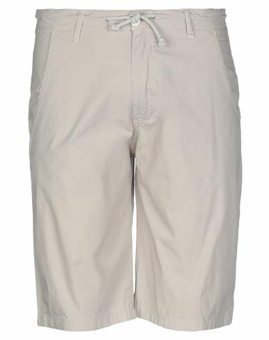 Alpha Studio Man Shorts & Bermuda Shorts Beige Cotton, Elastane Cover