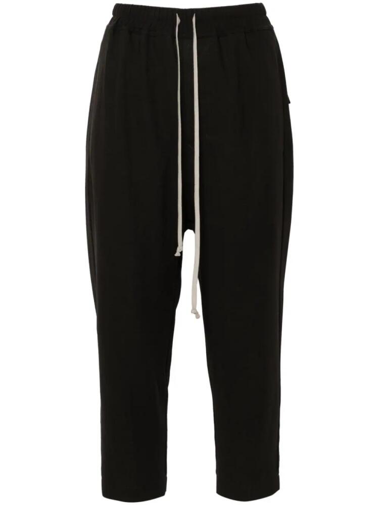 Rick Owens Astaires cropped virgin wool trousers - Grey Cover