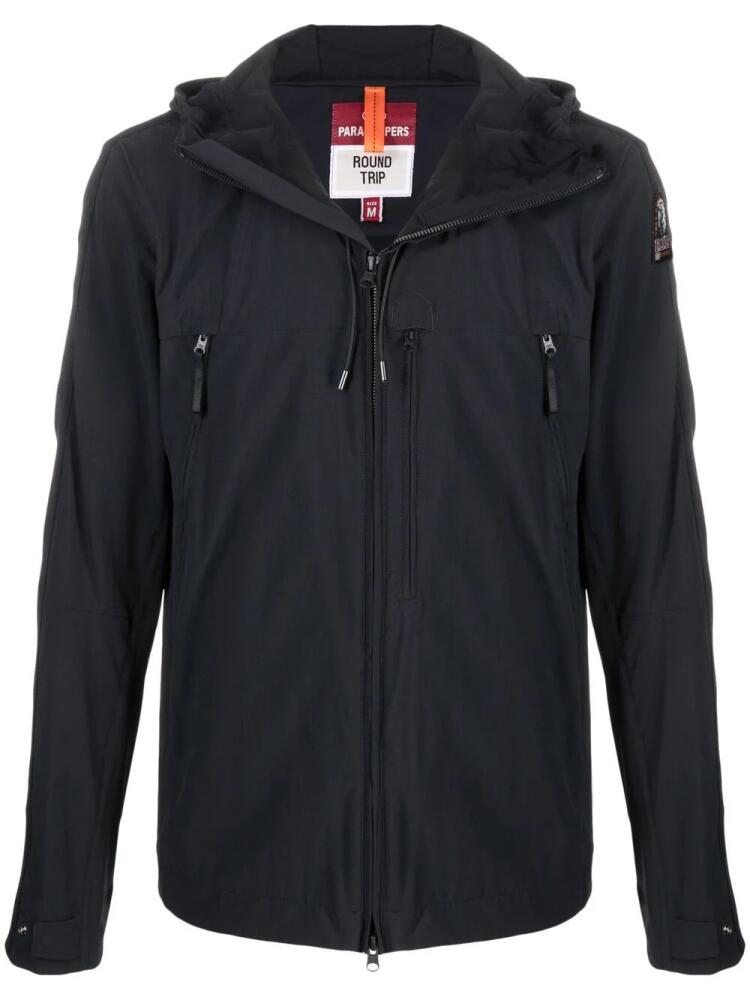 Parajumpers funnel neck hooded jacket - Black Cover