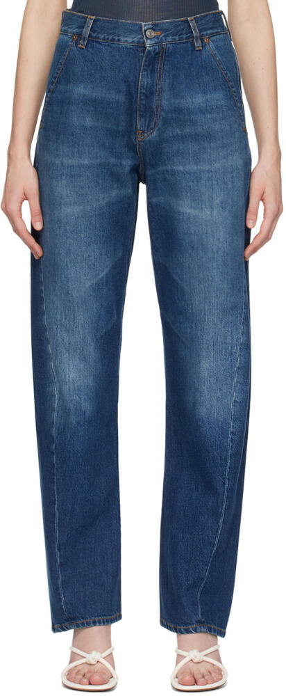 Victoria Beckham Indigo Faded Jeans Cover