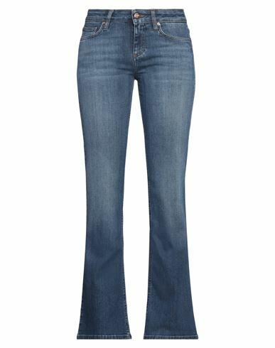 Don The Fuller Woman Jeans Blue Cotton, Polyester, Elastane Cover