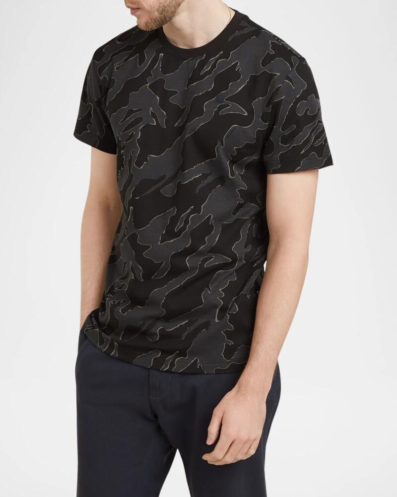 G-STAR RAW Men's Island Camo T-Shirt Cover