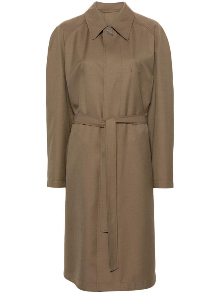 LEMAIRE belted trench coat - Neutrals Cover