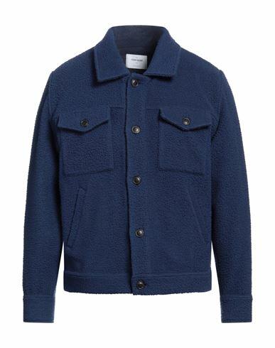 Gran Sasso Man Jacket Blue Virgin Wool, Polyamide, Cashmere Cover