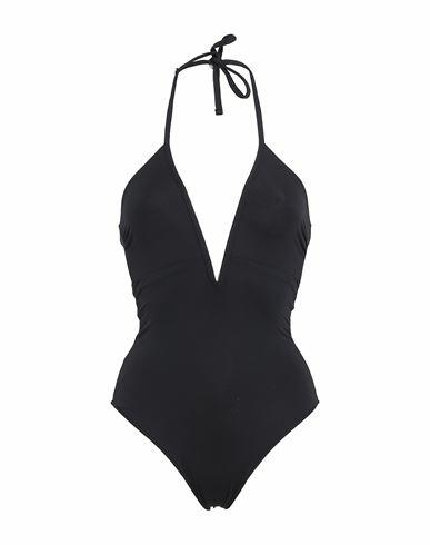 S And S Woman One-piece swimsuit Black Polyamide, Elastane Cover