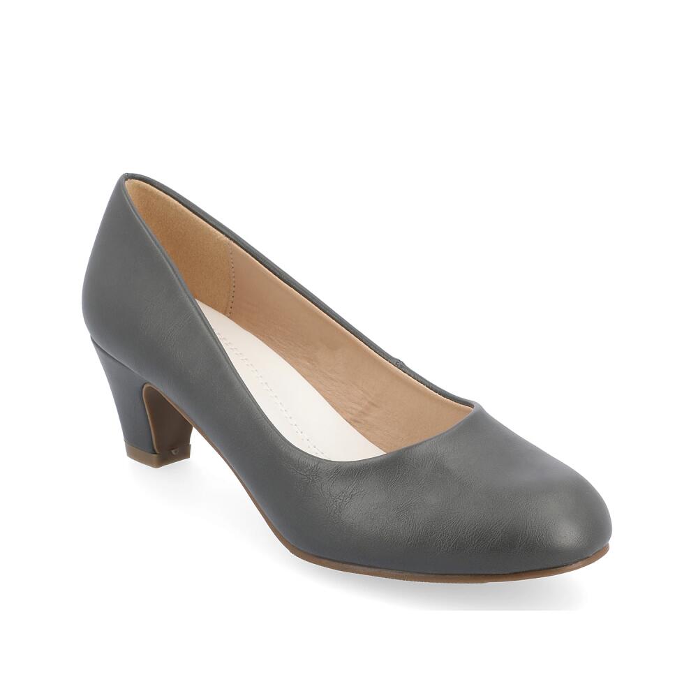 Journee Collection Wide Width Luu Pump | Women's | Grey Cover