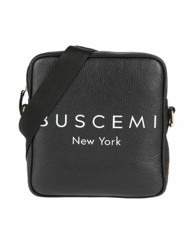 Buscemi Man Cross-body bag Black Leather Cover