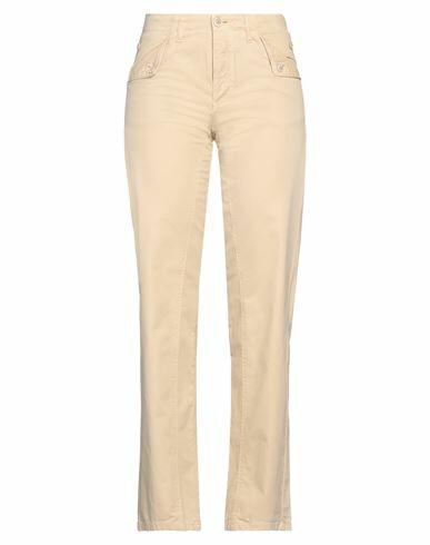 Ermanno Scervino Woman Pants Beige Cotton Cover