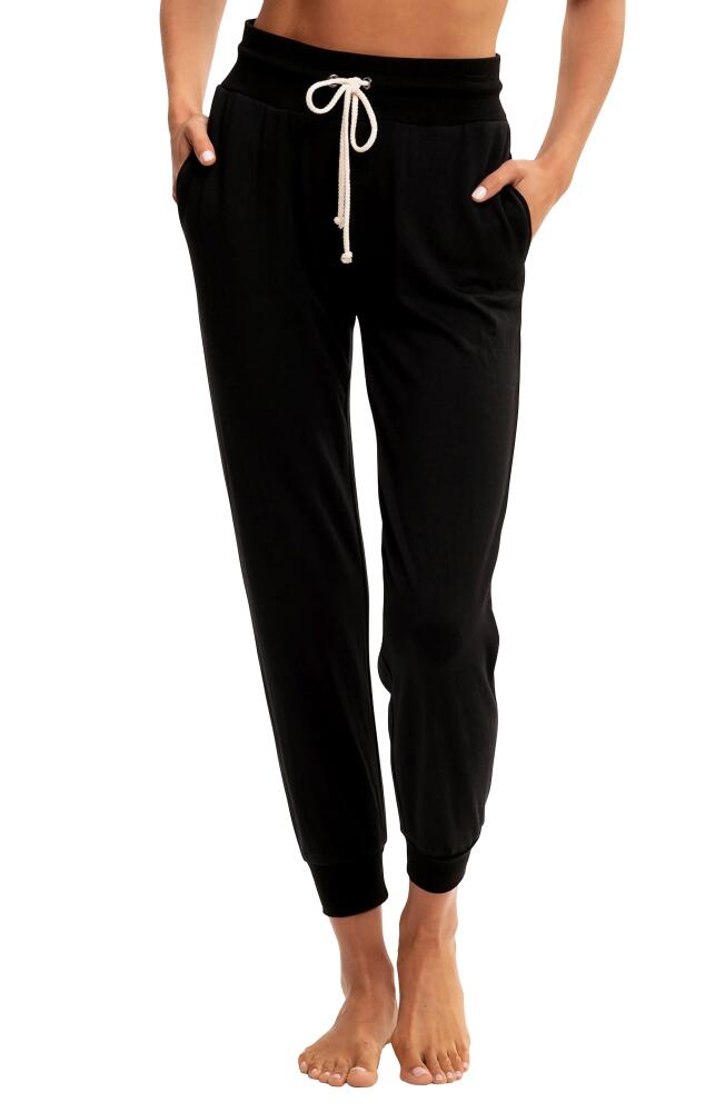 Threads 4 Thought Connie Feather Fleece Joggers in Black Cover