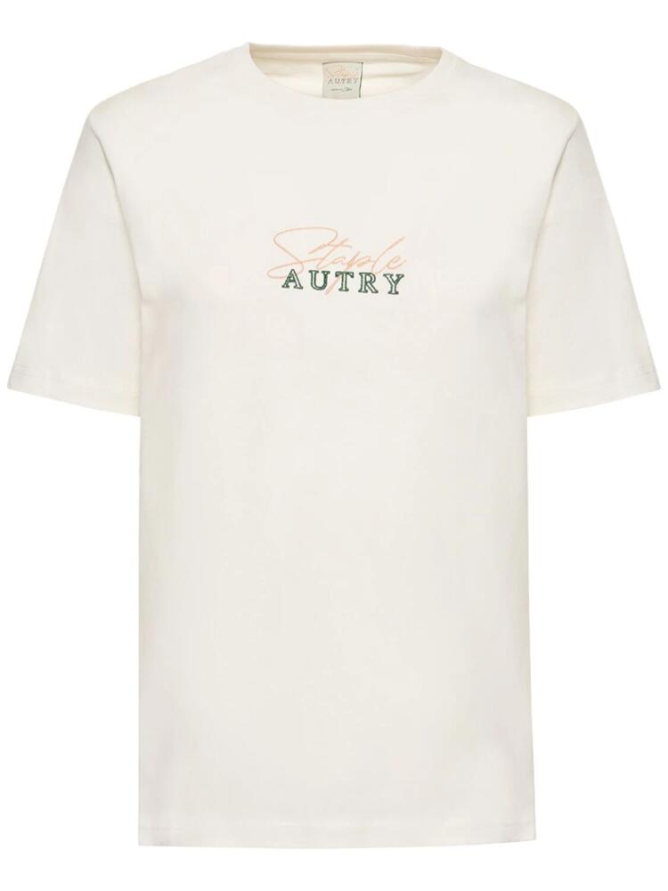 AUTRY Staple Cotton T-shirt Cover