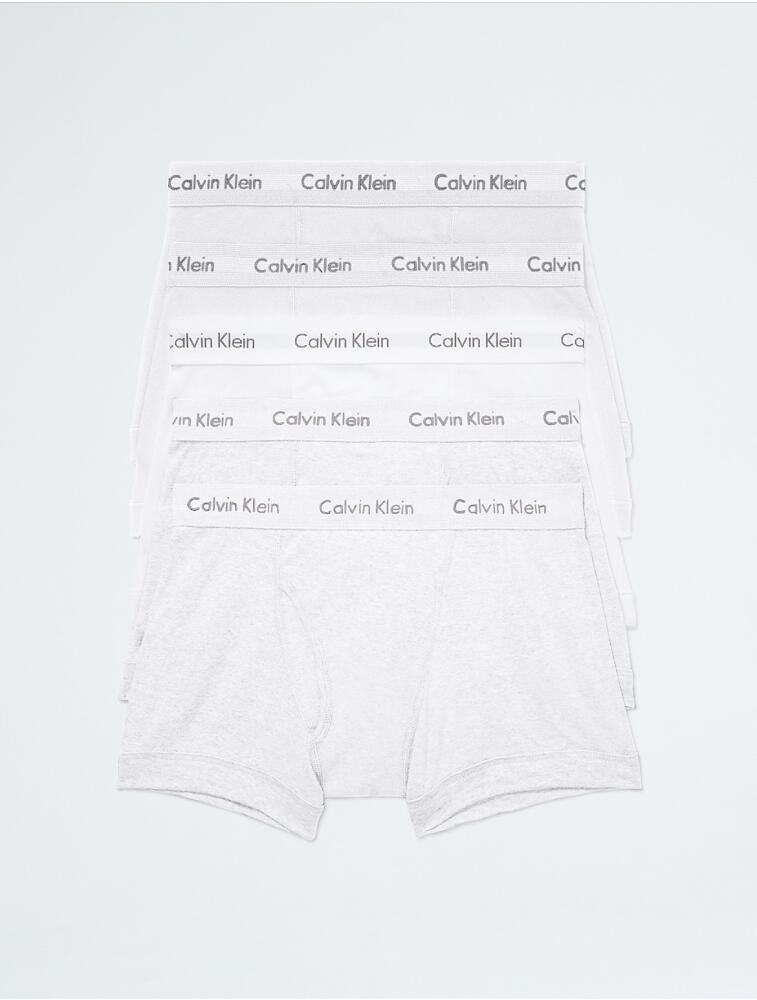 Calvin Klein Men's Cotton Classics 5-Pack Trunk - White Cover