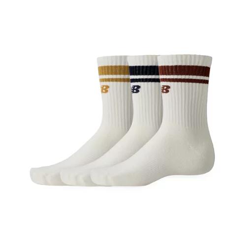 New Balance Unisex Essentials Line Midcalf 3 Pack Socks 3 Pack - White Cover