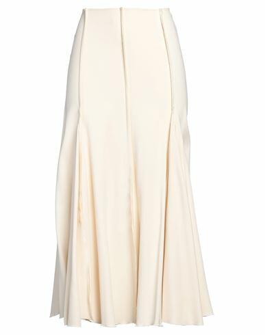 Marni Woman Maxi skirt Cream Viscose, Elastane Cover