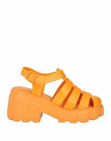 Melissa Woman Sandals Orange PVC - Polyvinyl chloride Cover