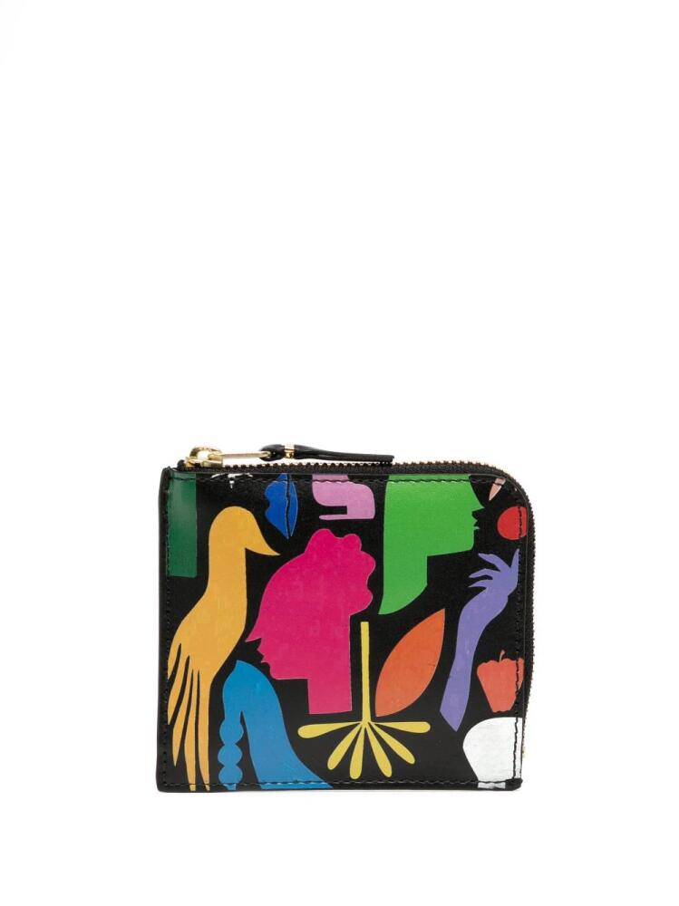 Comme Des Garçons Wallet Diana Ejaita leather wallet - Multicolour Cover