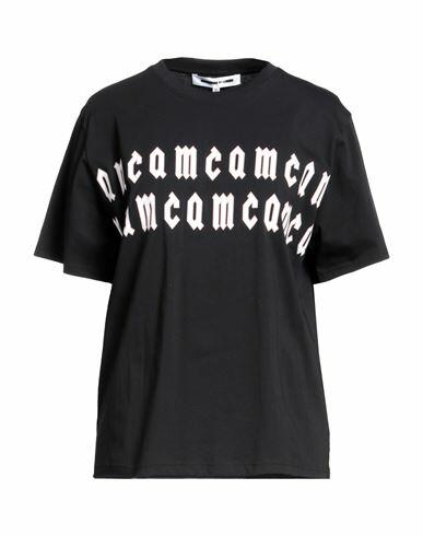 Mcq Alexander Mcqueen Woman T-shirt Black Cotton Cover