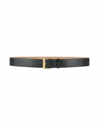 Fendi Man Belt Black Leather Cover