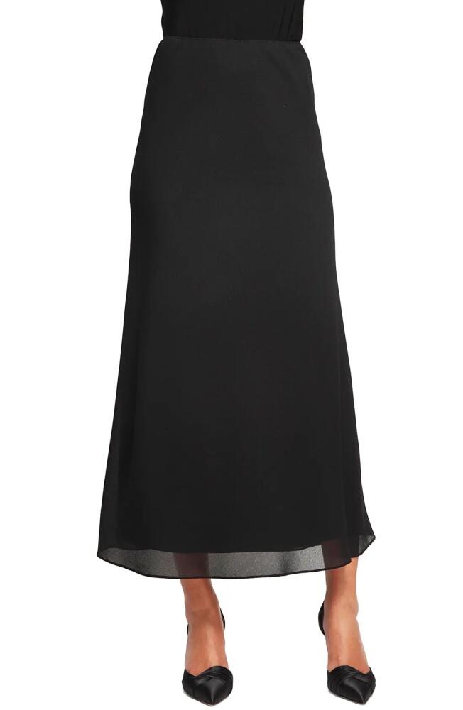 Alex Evenings Georgette A-Line Skirt in Black Cover