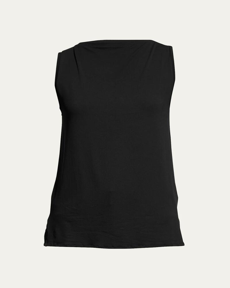 Majestic Filatures Soft Touch Semi-Relaxed Boat-Neck Tank Cover