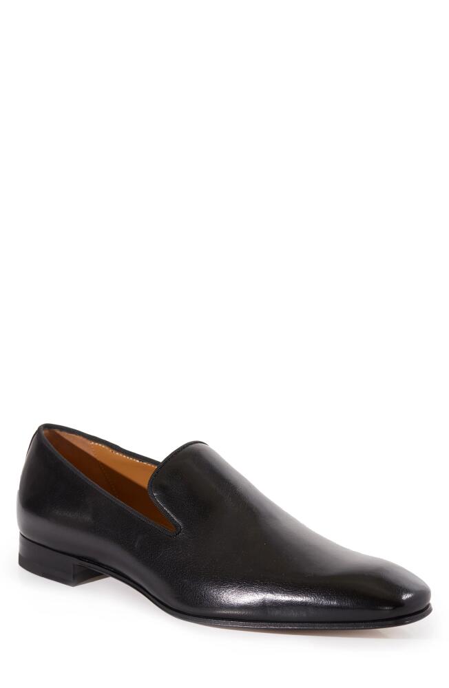 Paul Stuart Harrier Venetian Loafer in Black Leather Cover