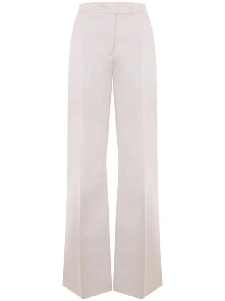 SA SU PHI Andrea straight-leg trousers - White Cover