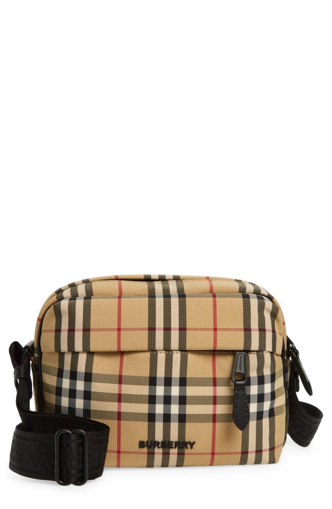 burberry Paddy Check Crossbody Bag in Archive Beige Cover