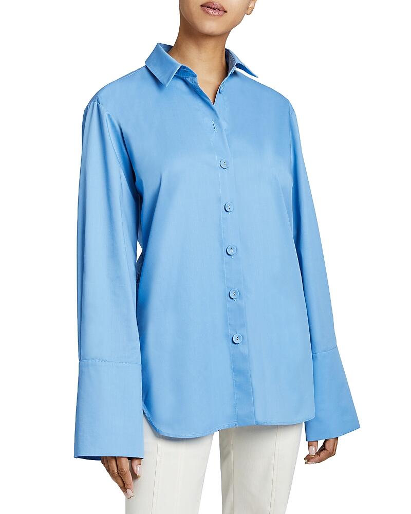 Santorelli Long Cuff Button Down Shirt Cover