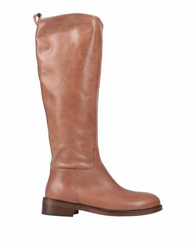 Paola Ferri Woman Boot Light brown Soft Leather Cover