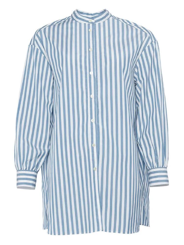 ERES Zeste stripe-print shirt - Blue Cover