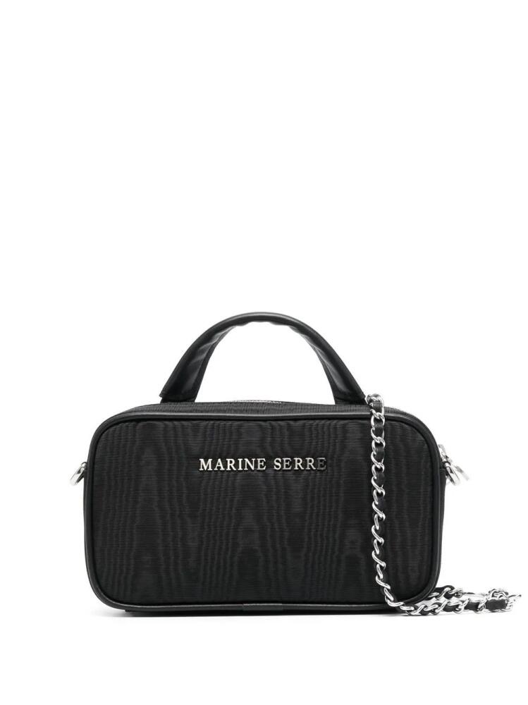 Marine Serre mini Madame Moire tote bag - Black Cover