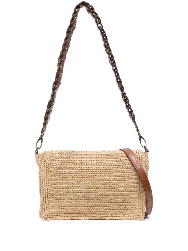 IBELIV Asa raffia cross body bag - Neutrals Cover