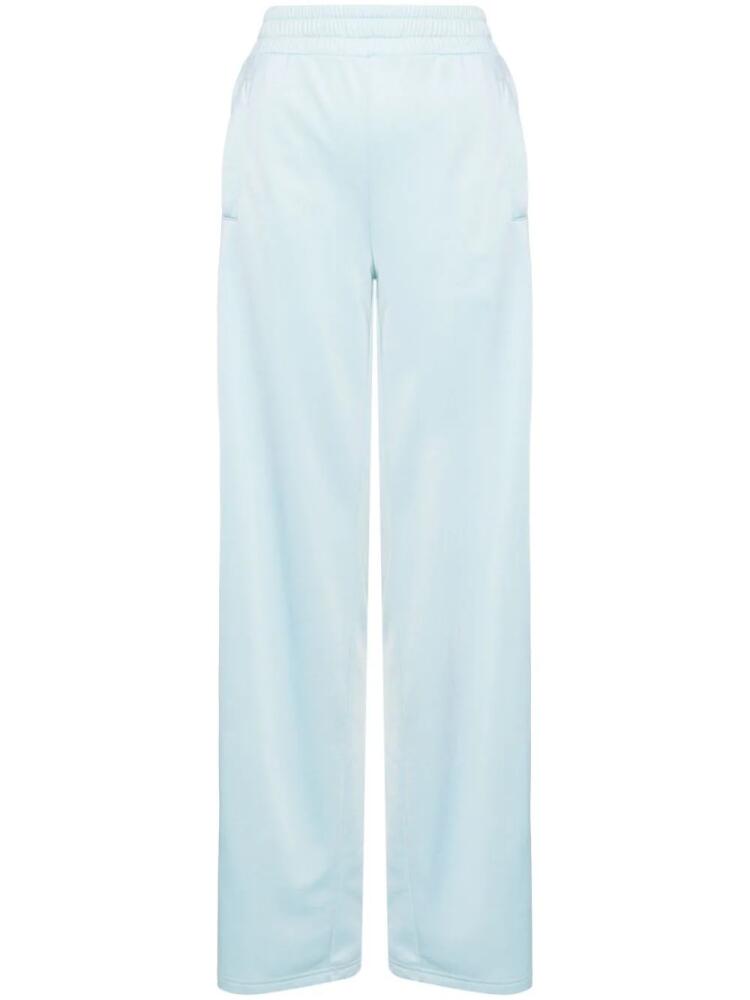 MOSCHINO JEANS stripe-detail track pants - Blue Cover