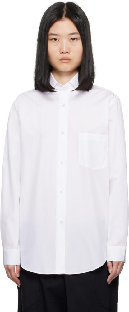 FLORE FLORE White Zoë Shirt Cover