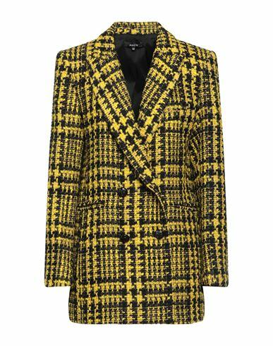 Amen Woman Blazer Yellow Acrylic, Wool, Polyester Cover