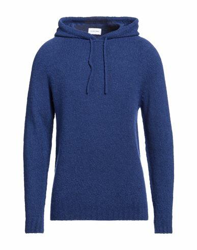 Scaglione Man Sweater Blue Merino Wool, Recycled cashmere, Polyamide Cover