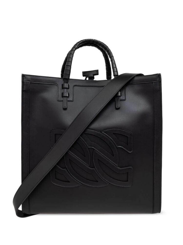 Casadei Beaurivage leather tote bag - Black Cover