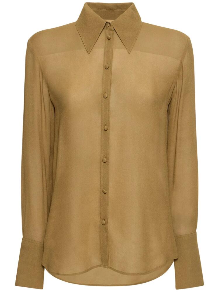 TORY BURCH Button Down Viscose Shirt Cover