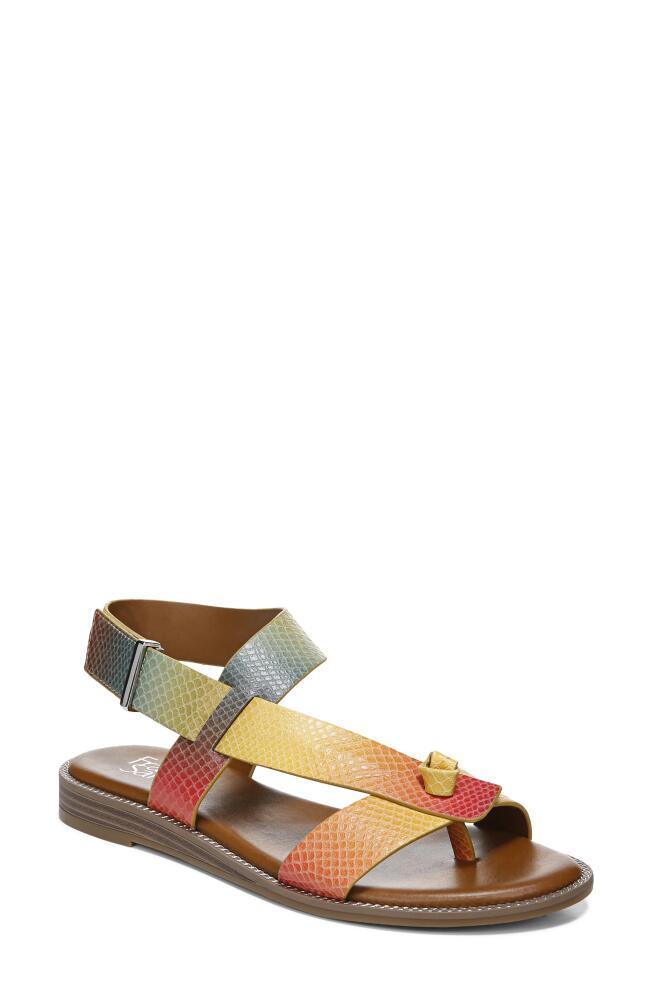 Franco Sarto Glenni Sandal in Multi Faux Leather Cover