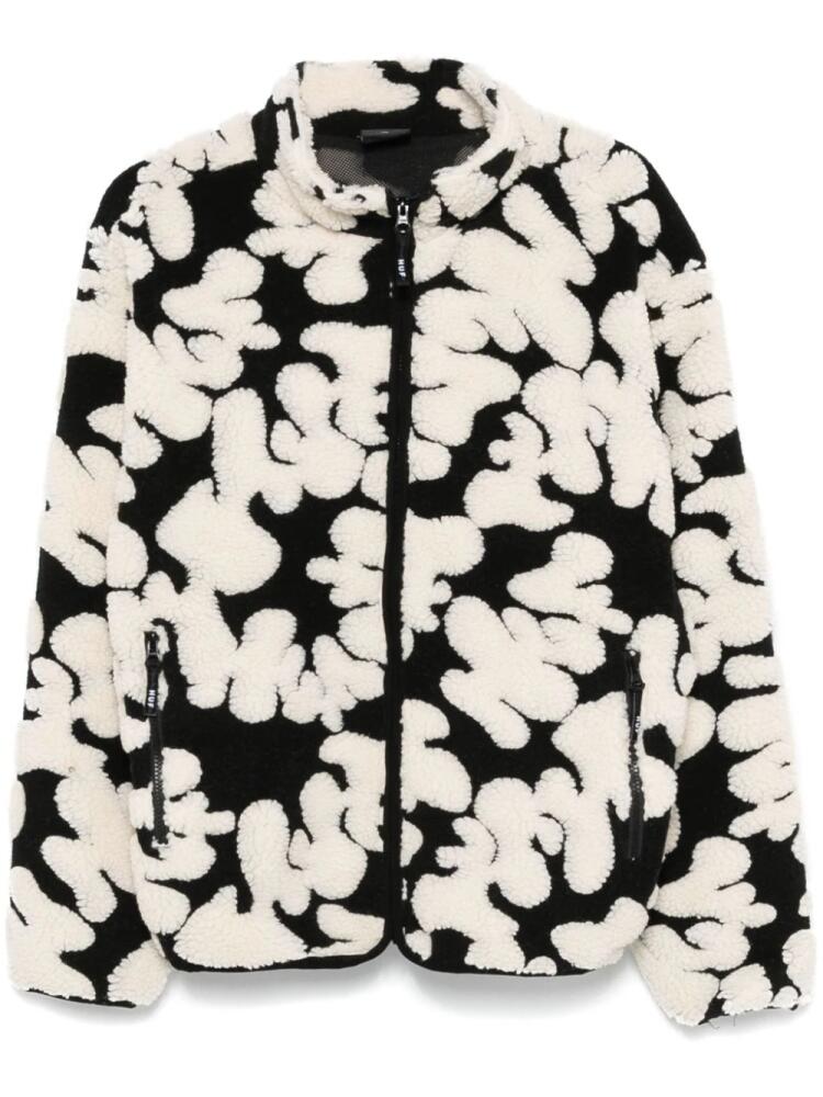 Huf Abstract jacket - Black Cover