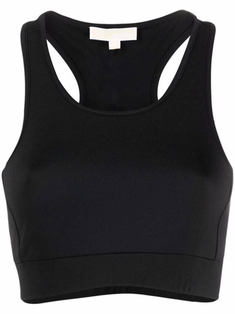 Michael Kors slim-fit sports bra - Black Cover