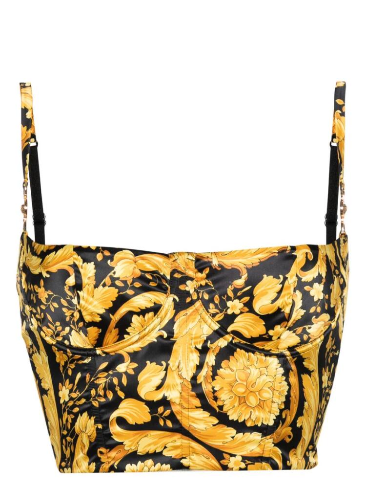 Versace Barroco Medusa bralette - Black Cover