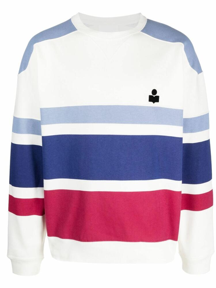 MARANT logo-print sweatshirt - Blue Cover