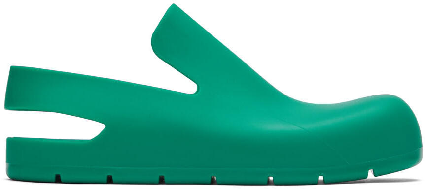 Bottega Veneta Green Puddle Loafers Cover