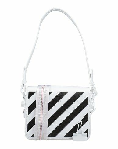 Off-white Woman Handbag White Soft Leather Cover