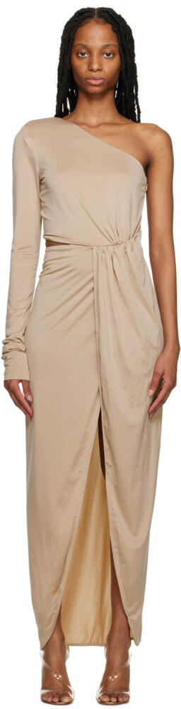 Gauge81 Beige Suani Maxi Dress Cover