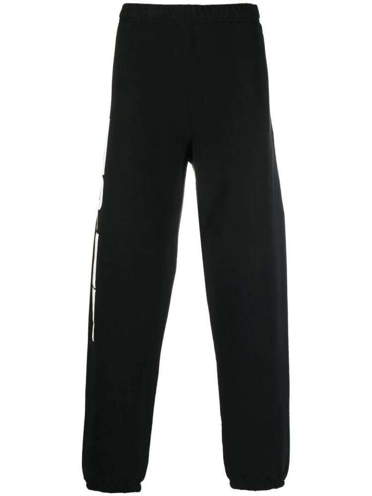 Heron Preston logo-print tracksuit bottoms - Black Cover